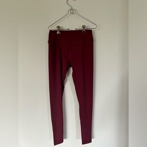 MP Red/Burgundy Leggings
